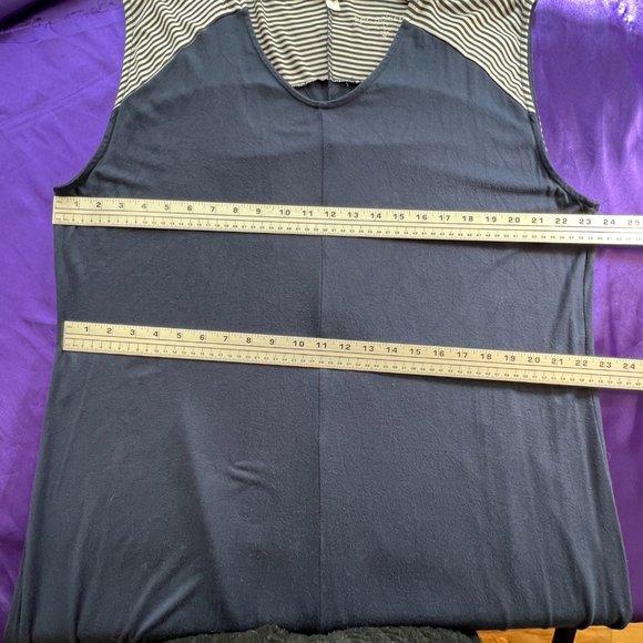 📌bpc selection Nautical Design Viscose Sleeveless Maxi Dress - Picture 9 of 15